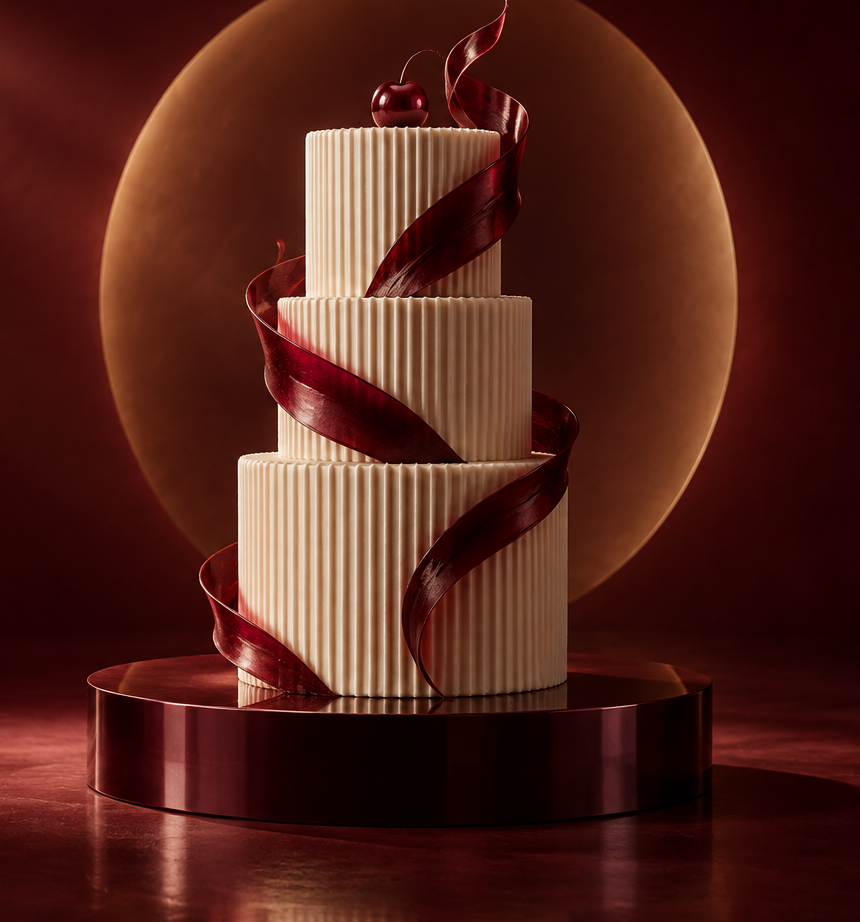 Original imaginary cake illustration